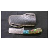 Bull Cutter Knife With Sheath