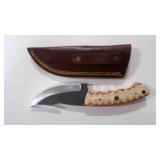 Gut Hook Knife With Sheath