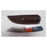 Drop Point Knife with Sheath