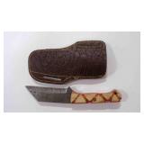Tanto Bladed Knife With Sheath