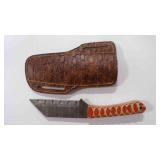 Tanto Bladed Knife With Sheath