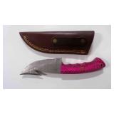 Gut Hook Knife With Sheath