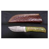 Fixed-Blade Knife With Sheath