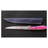 Long Fillet Bladed Knife With Sheath