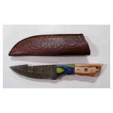 Skinner Knife With Sheath