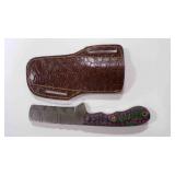Bull Cutter Knife With Sheath