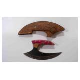 Ulu-Knife With Sheath