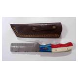 Bull Cutter Knife With Sheath