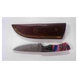 Leaf Shape Knife With Sheath