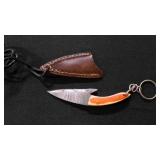 Fixed-Blade Knife With Sheath