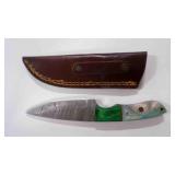 Leaf Shape Knife With Sheath