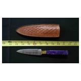 Double Edge Dagger Knife With Sheath