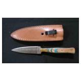 Double Edge Dagger Knife With Sheath
