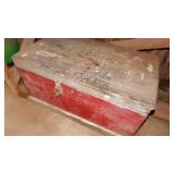 WOOD PROPERTY BOX, WOOD, 36"X20"X18"