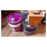 2- PARCIAL FULL OIL JUGS, 15-40, TRANSMISSION