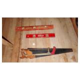 HAND SAW, 2 LEVELS, HACK SAW