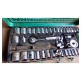 SOCKET SET 1/4" METRIC