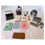 Mini Stone Dominoes in case, Playing Cards, Amway