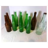 10 Glass bottles for bottling Brew