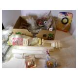 Assorted Plumbing pipes, flapper & seal