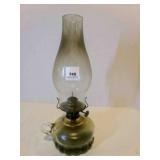 Lamp Light Glass Oil Lamp 12" tall