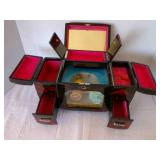Asian Style Jewelry Box- crack on top, music box