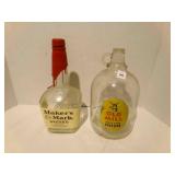Old Mill Apple Cider Vinegar gallon glass jug &