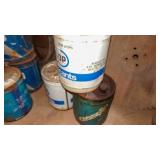 3-CHAMPLIN 5 GAL OIL CANS