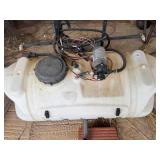 25 GAL SPRAYER PULL BEHIND, WITH BOOM