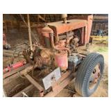 WOOD SPLITER, RUNS OFF A ENGINE, MOUNTED