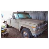 1975 JEEP J 20, 4X4, PICKUP, SHOWS 93,766 MILES