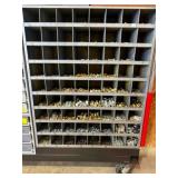 72 HOLE BOLT BIN WITH HARDWARE