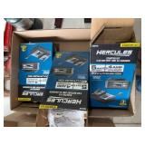3 HERCULES BATTERY CHARGERS