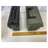 2-plastic ammo cases
