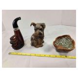 Curios, Avon leather aftershave bottle