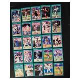 25 Score 91 Baseball cards