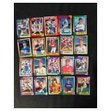 20 Topps Baseball cards from early 1990