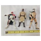 3 Kenner Star Wars Action Figures