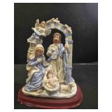 Holy Family Nativity figurines, 8' tall