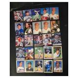 25 Baseball cards, Topps Stadium & Bowman