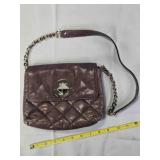 Kate Spade quilted shoulder bag; approx. 27' strap