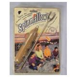 Spinmallow, spins marshmallow while roasting