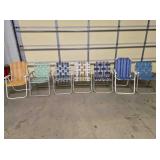 7 folding lawn chairs