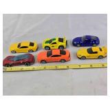 6 Maisto, Hot Wheels, Playmind sporty replica