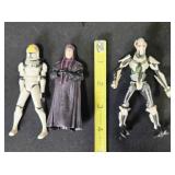 3 Kenner Star Wars Action Figures
