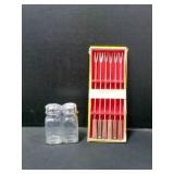 Vintage 6-piece stainless steel Fondue Fork set