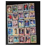 25 Fleer 90 Baseball cards