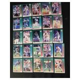 25 Fleer 90 Baseball cards