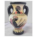 Two-handled Vase painted in Ancient Greek style