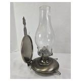 Vintage Lamplight Farm House metal kerosene lamp